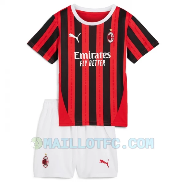 Enfant Maillot de Foot AC Milan 2024-25 Domicile (+ Short)