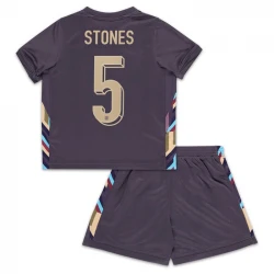 Enfant Maillot de Foot Angleterre Stones #5 Euro 2024 Extérieur (+ Short)