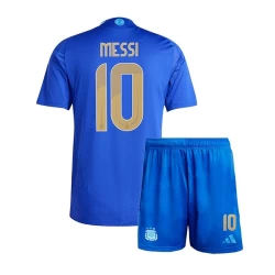 Enfant Maillot de Foot Argentine Lionel Messi #10 Copa America 2024 Extérieur (+ Short)