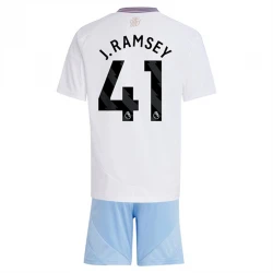 Enfant Maillot de Foot Aston Villa 2024-25 J.Ramsey #41 Extérieur (+ Short)