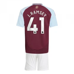 Enfant Maillot de Foot Aston Villa J.Ramsey #41 2024-25 Domicile (+ Short)