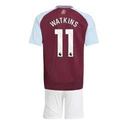 Enfant Maillot de Foot Aston Villa Watkins #11 2024-25 Domicile (+ Short)