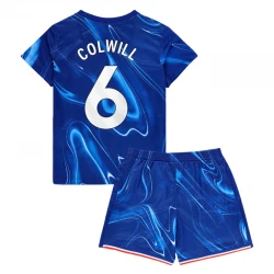 Enfant Maillot de Foot Chelsea FC Colwill #6 2024-25 Domicile (+ Short)