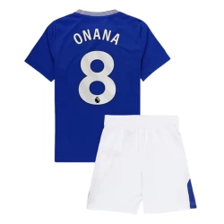 Enfant Maillot de Foot Everton FC Onana #8 2024-25 Domicile (+ Short)