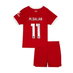 Enfant Maillot de Foot Liverpool FC Mohamed Salah #11 2023-24 Domicile (+ Short)