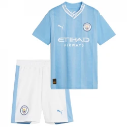 Enfant Maillot de Foot Manchester City 2023-24 Domicile (+ Short)