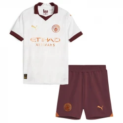 Enfant Maillot de Foot Manchester City 2023-24 Extérieur (+ Short)