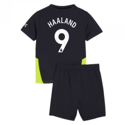 Enfant Maillot de Foot Manchester City 2024-25 Erling Haaland #9 Extérieur (+ Short)