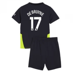 Enfant Maillot de Foot Manchester City 2024-25 Kevin De Bruyne #17 Extérieur (+ Short)