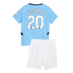 Enfant Maillot de Foot Manchester City Bernardo Silva #20 2024-25 Domicile (+ Short)