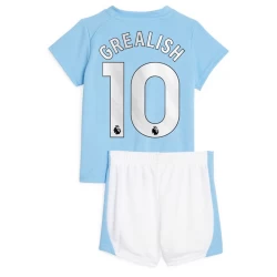 Enfant Maillot de Foot Manchester City Jack Grealish #10 2023-24 Domicile (+ Short)
