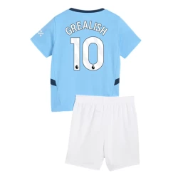 Enfant Maillot de Foot Manchester City Jack Grealish #10 2024-25 Domicile (+ Short)