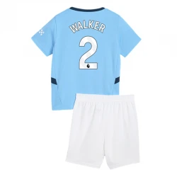 Enfant Maillot de Foot Manchester City Kyle Walker #2 2024-25 Domicile (+ Short)