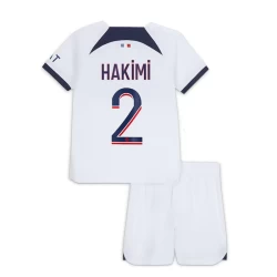 Enfant Maillot de Foot Paris Saint-Germain PSG 2023-24 Achraf Hakimi #2 Extérieur (+ Short)