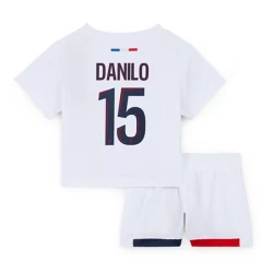 Enfant Maillot de Foot Paris Saint-Germain PSG 2024-25 Danilo #15 Extérieur (+ Short)