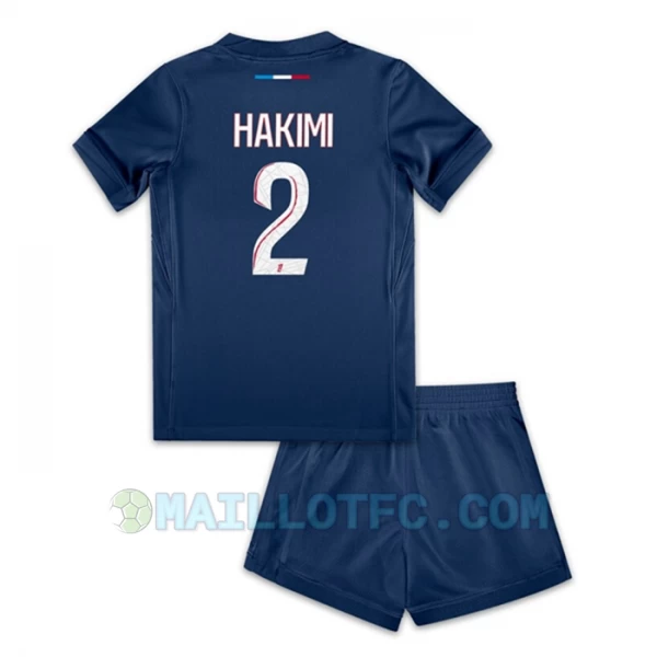 Enfant Maillot de Foot Paris Saint-Germain PSG Achraf Hakimi #2 2024-25 Domicile (+ Short)