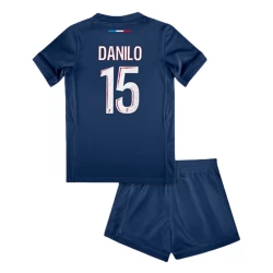 Enfant Maillot de Foot Paris Saint-Germain PSG Danilo #15 2024-25 Domicile (+ Short)