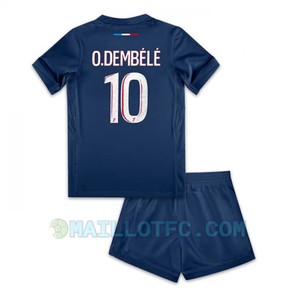 Enfant Maillot de Foot Paris Saint-Germain PSG Ousmane Dembélé #10 2024-25 Domicile (+ Short)