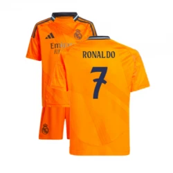 Enfant Maillot de Foot Real Madrid 2024-25 Cristiano Ronaldo #7 Extérieur (+ Short)