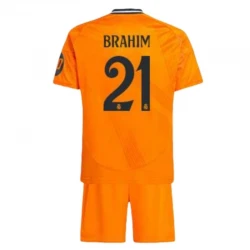 Enfant Maillot de Foot Real Madrid 2024-25 HP Brahim #21 Extérieur (+ Short)