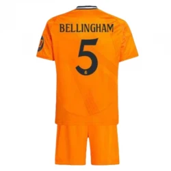 Enfant Maillot de Foot Real Madrid 2024-25 HP Jude Bellingham #5 Extérieur (+ Short)