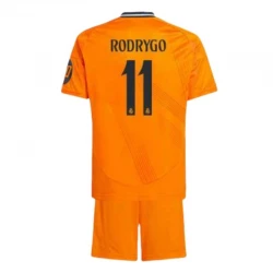 Enfant Maillot de Foot Real Madrid 2024-25 HP Rodrygo #11 Extérieur (+ Short)