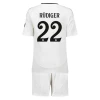 Enfant Maillot de Foot Real Madrid Antonio Rudiger #22 2024-25 Domicile (+ Short)