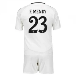 Enfant Maillot de Foot Real Madrid F.Mendy #23 2024-25 Domicile (+ Short)