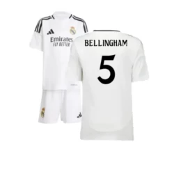 Enfant Maillot de Foot Real Madrid Jude Bellingham #5 2024-25 Domicile (+ Short)