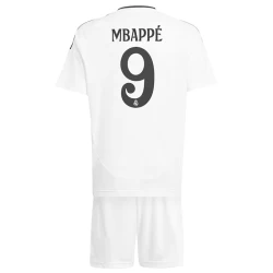 Enfant Maillot de Foot Real Madrid Mbappe #9 2024-25 Domicile (+ Short)