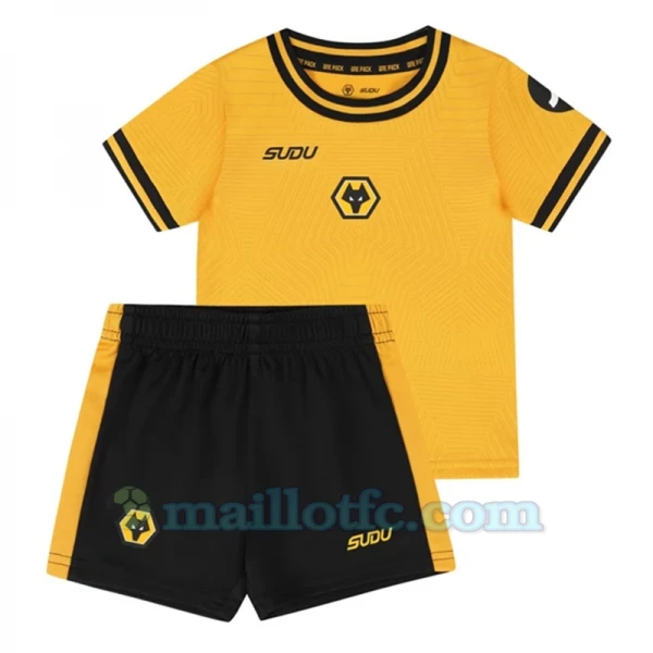 Enfant Maillot de Foot Wolverhampton Wanderers 2024-25 Domicile (+ Short)