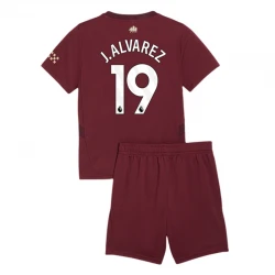 Enfant Maillot Equipe Foot Manchester City J. Alvarez #19 2024-25 Third (+ Short)