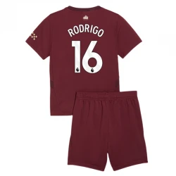 Enfant Maillot Equipe Foot Manchester City Rodrigo #16 2024-25 Third (+ Short)