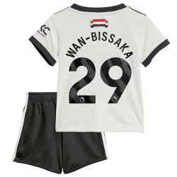 Enfant Maillot Equipe Foot Manchester United Wan-Bissaka #29 2024-25 Third (+ Short)