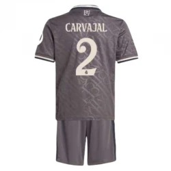 Enfant Maillot Equipe Foot Real Madrid Carvajal #2 2024-25 HP Third (+ Short)