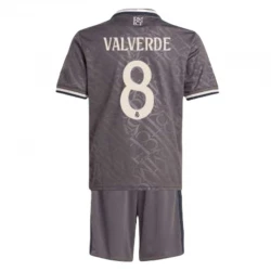 Enfant Maillot Equipe Foot Real Madrid Federico Valverde #8 2024-25 Third (+ Short)