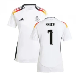 Femmer Maillot de Foot Allemagne Manuel Neuer #1 Euro 2024 Domicile