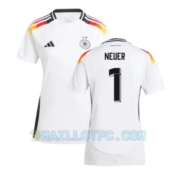 Femmer Maillot de Foot Allemagne Manuel Neuer #1 Euro 2024 Domicile