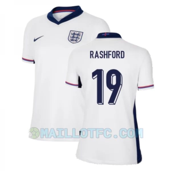 Femmer Maillot de Foot Angleterre Marcus Rashford #19 Euro 2024 Domicile
