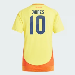 Femmer Maillot de Foot Colombie James Rodríguez #10 Copa America 2024 Domicile