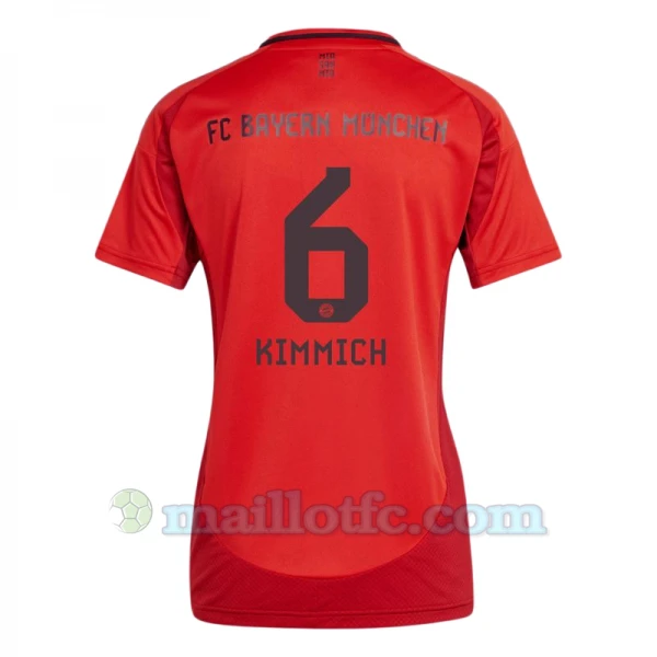 Femmer Maillot de Foot FC Bayern München Joshua Kimmich #6 2024-25 Domicile