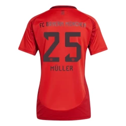 Femmer Maillot de Foot FC Bayern München Muller #25 2024-25 Domicile