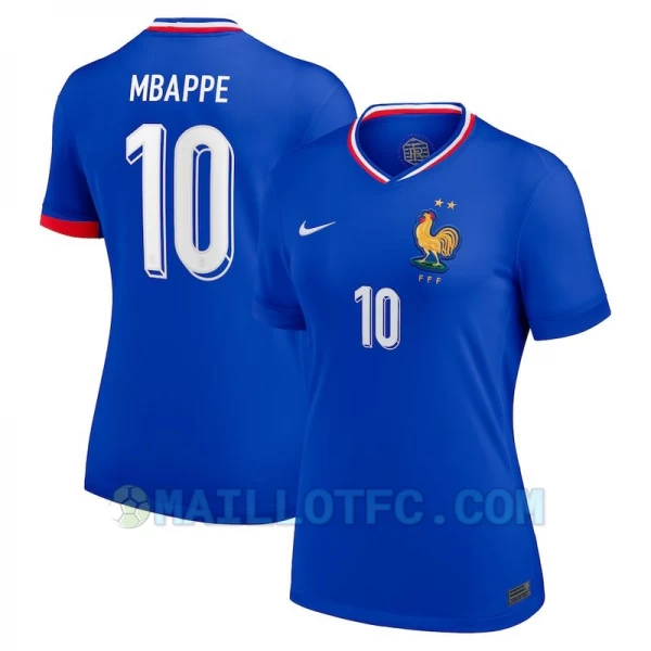 Femmer Maillot de Foot France Kylian Mbappé #10 Euro 2024 Domicile
