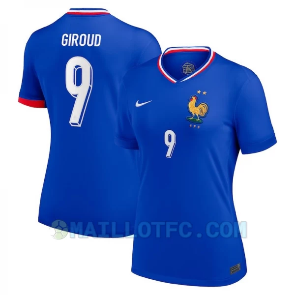 Femmer Maillot de Foot France Olivier Giroud #9 Euro 2024 Domicile