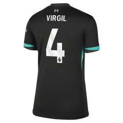 Femmer Maillot de Foot Liverpool FC 2024-25 Virgil van Dijk #4 Extérieur