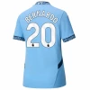 Femmer Maillot de Foot Manchester City Bernardo Silva #20 2024-25 Domicile