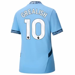 Femmer Maillot de Foot Manchester City Jack Grealish #10 2024-25 Domicile