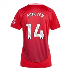 Femmer Maillot de Foot Manchester United Christian Eriksen #14 2024-25 Domicile