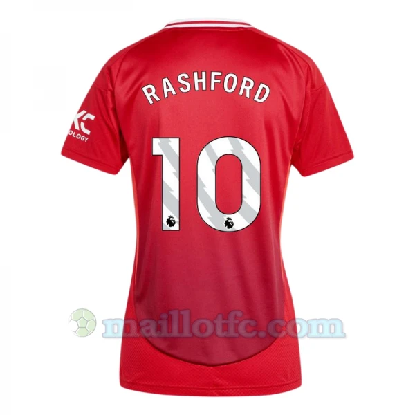 Femmer Maillot de Foot Manchester United Marcus Rashford #10 2024-25 Domicile