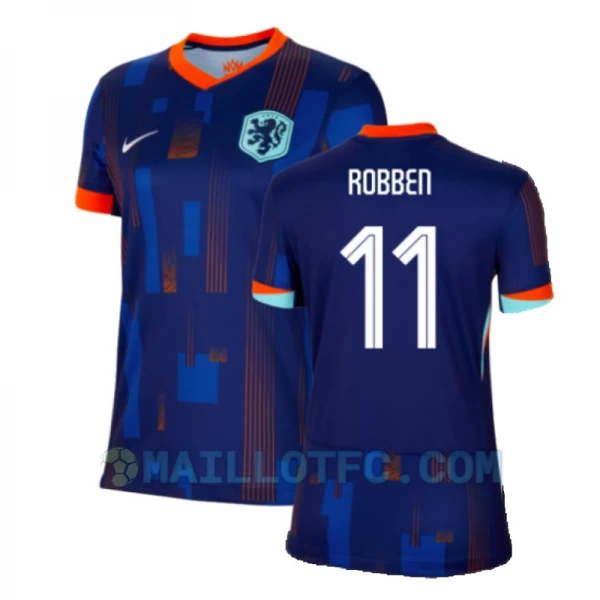 Femmer Maillot de Foot Pays-Bas Arjen Robben #11 Euro 2024 Extérieur